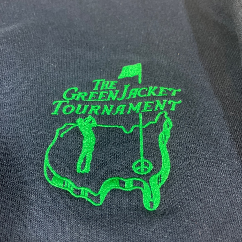 The Green Jacket golf Tounament 1/4 zip pullover